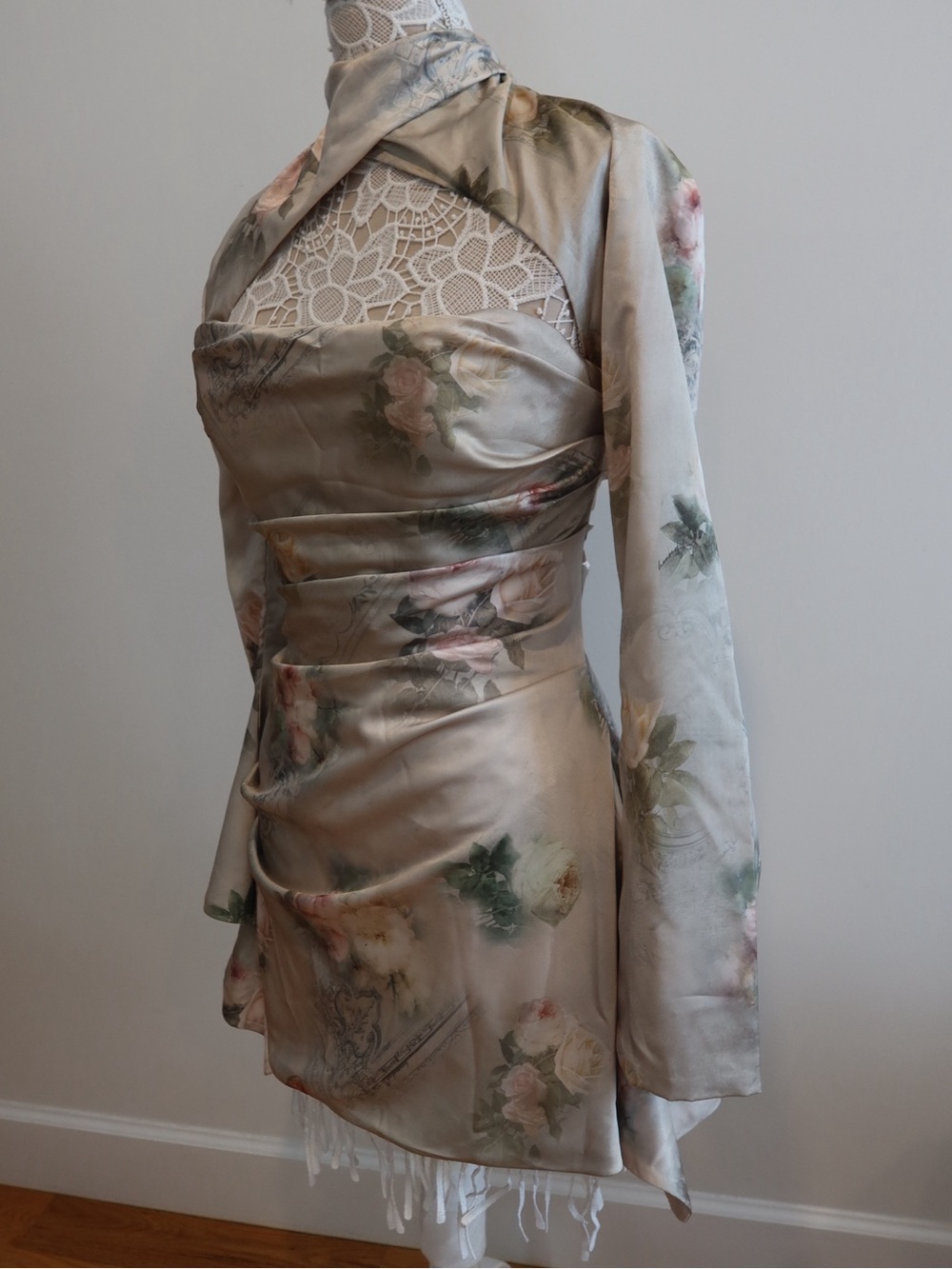 House of CB Toira Floral Corset Mini Dress - Picture 7 of 8